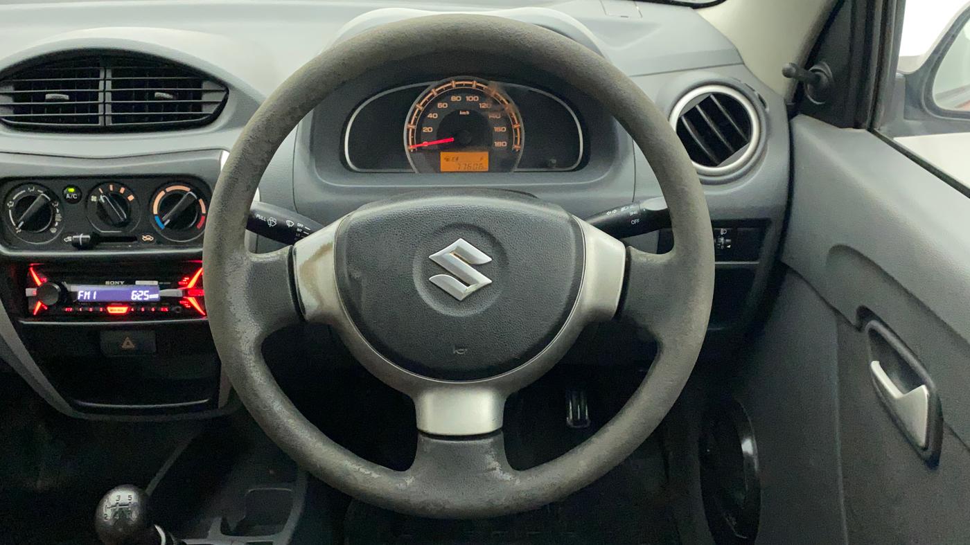 2013 Maruti Alto 800 LXI, Petrol, Manual, 77,707 km, Steering Wheel Close Up