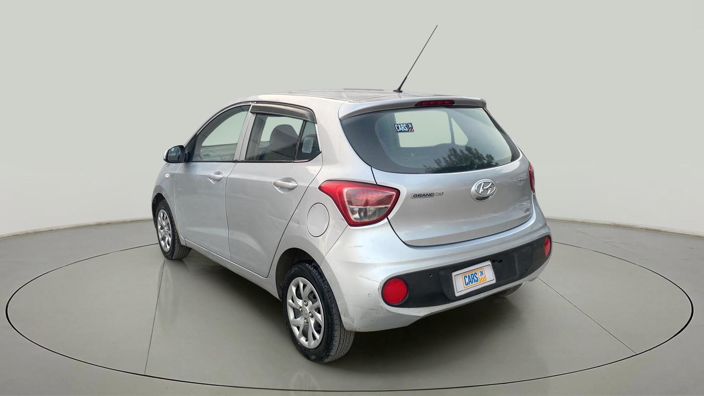 2017 Hyundai Grand i10 SPORTZ 1.2 KAPPA VTVT, Petrol, Manual, 71,626 km, Left Back Diagonal