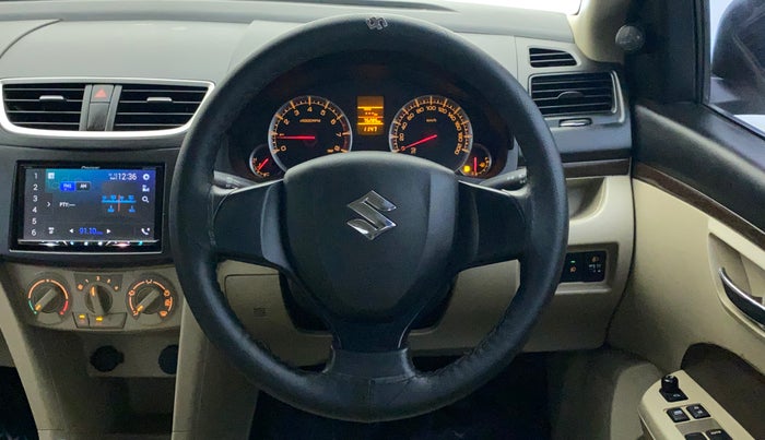2016 Maruti Swift Dzire VXI (O), Petrol, Manual, 75,372 km, Steering Wheel Close Up