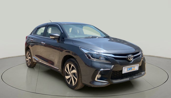 2023 Toyota Glanza V AMT, Petrol, Automatic, 5,827 km, Right Front Diagonal