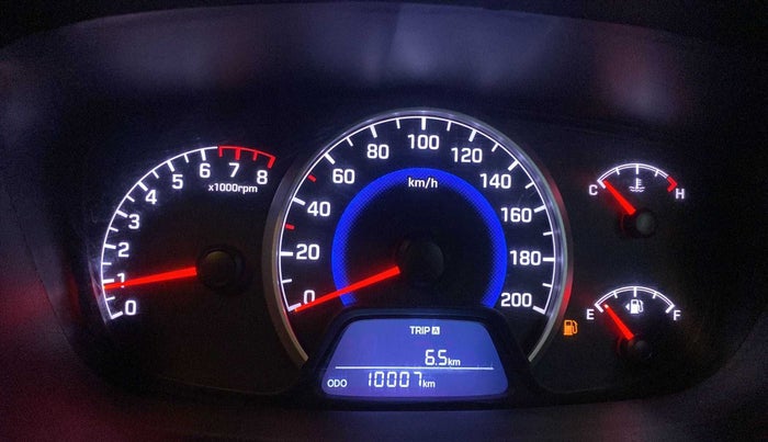2018 Hyundai Grand i10 MAGNA 1.2 KAPPA VTVT, Petrol, Manual, 10,037 km, Odometer Image