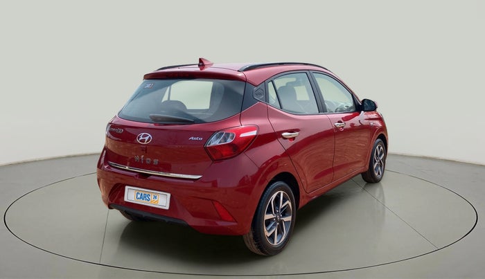 2021 Hyundai GRAND I10 NIOS ASTA AMT 1.2 KAPPA VTVT, Petrol, Automatic, 26,890 km, Right Back Diagonal