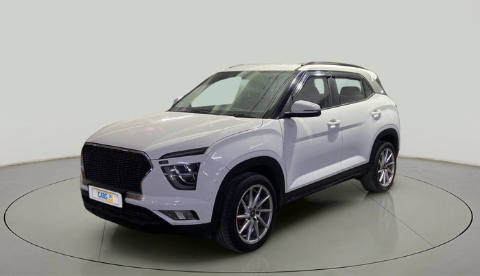 2020 Hyundai Creta SX (O) 1.4 TURBO DCT, Petrol, Automatic, 55,486 km, Left Front Diagonal