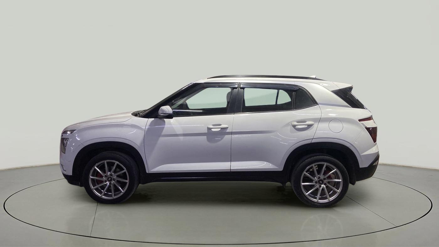 2020 Hyundai Creta SX (O) 1.4 TURBO DCT, Petrol, Automatic, 55,486 km, Left Side