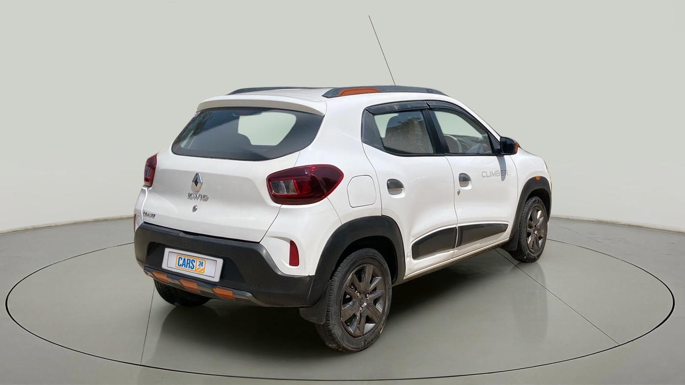 2019 Renault Kwid CLIMBER 1.0 (O), Petrol, Manual, 47,130 km, Right Back Diagonal