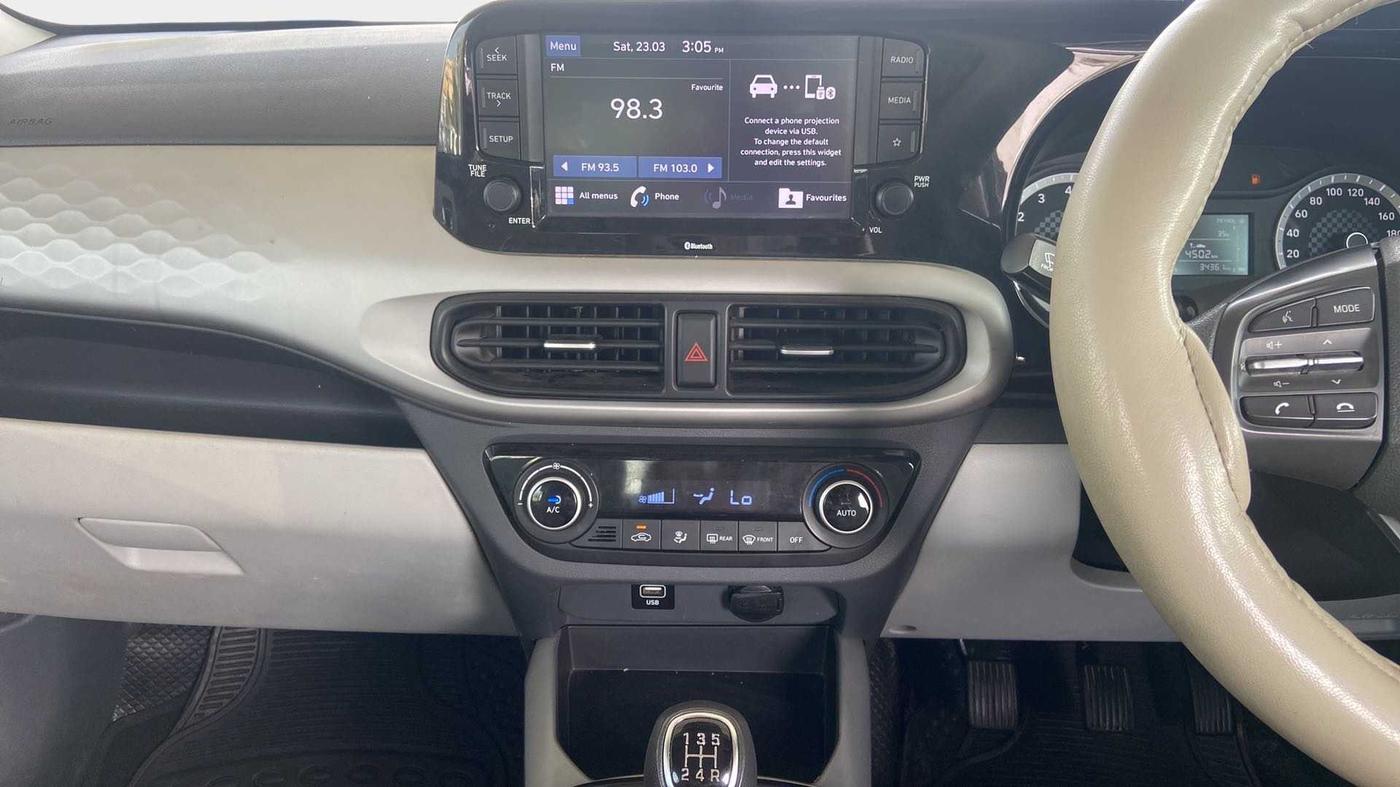 2022 Hyundai GRAND I10 NIOS SPORTZ 1.2 KAPPA VTVT CNG, CNG, Manual, 34,672 km, Air Conditioner