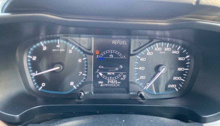 2021 Tata ALTROZ XM PLUS PETROL, Petrol, Manual, 34,823 km, Odometer Image