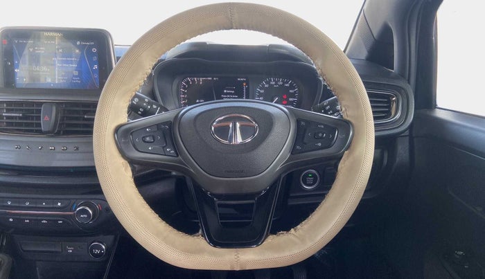 2022 Tata ALTROZ XZ PLUS PETROL DARK EDITION, Petrol, Manual, 34,715 km, Steering Wheel Close Up