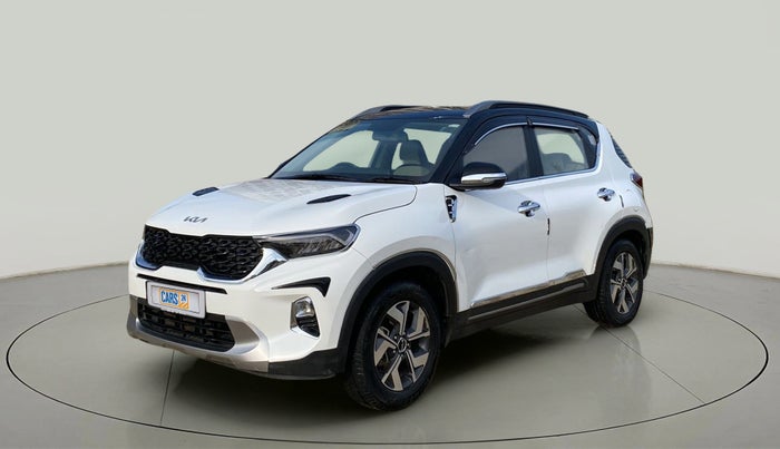 2021 KIA SONET HTX PLUS 1.0 IMT, Petrol, Manual, 37,810 km, Left Front Diagonal