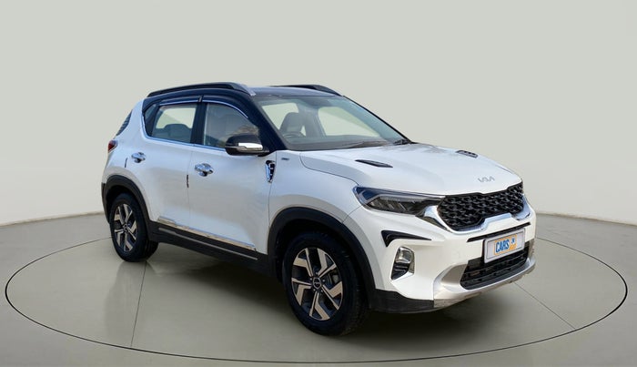 2021 KIA SONET HTX PLUS 1.0 IMT, Petrol, Manual, 37,810 km, Right Front Diagonal