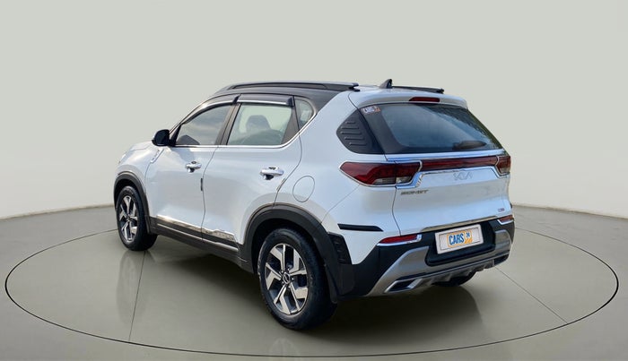 2021 KIA SONET HTX PLUS 1.0 IMT, Petrol, Manual, 37,810 km, Left Back Diagonal