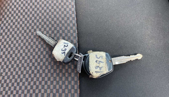 2020 Maruti S PRESSO VXI+, Petrol, Manual, 40,673 km, Key Close Up