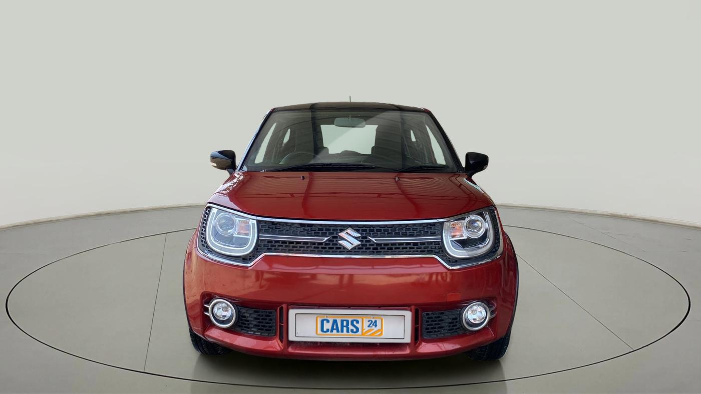 2018 Maruti IGNIS ALPHA 1.2 AMT DUAL TONE, Petrol, Automatic, 74,649 km, Front