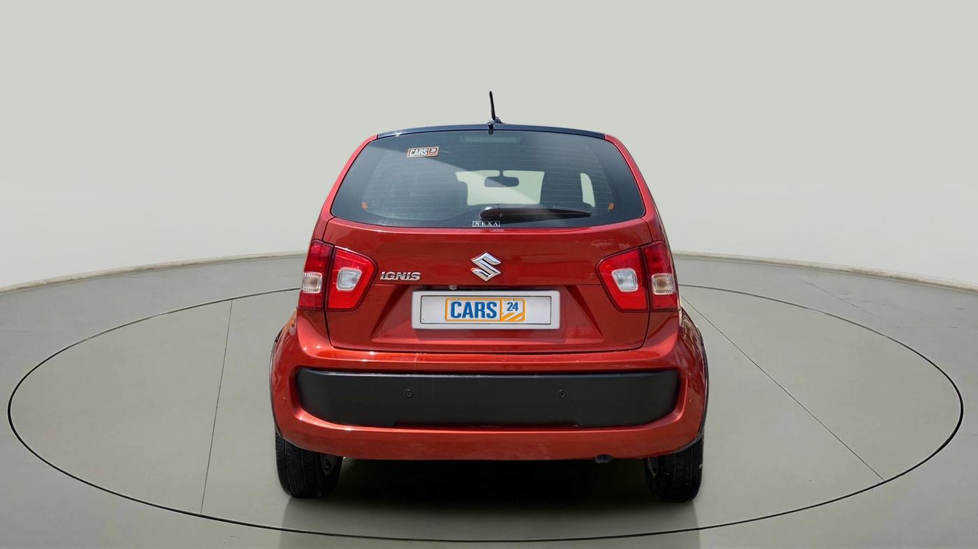 2018 Maruti IGNIS ALPHA 1.2 AMT DUAL TONE, Petrol, Automatic, 74,649 km, Back/Rear