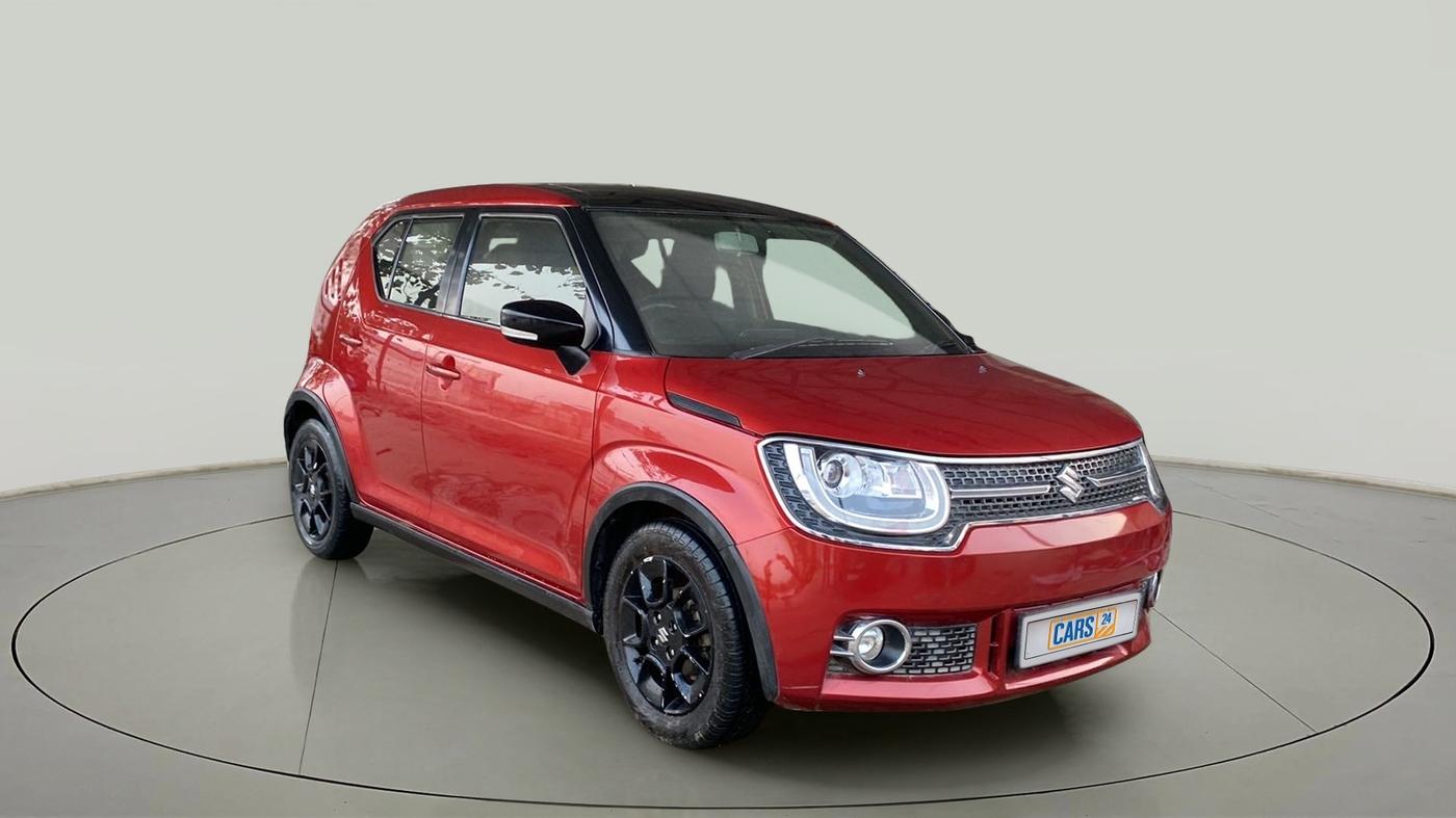 2018 Maruti IGNIS ALPHA 1.2 AMT DUAL TONE, Petrol, Automatic, 74,649 km, SRP