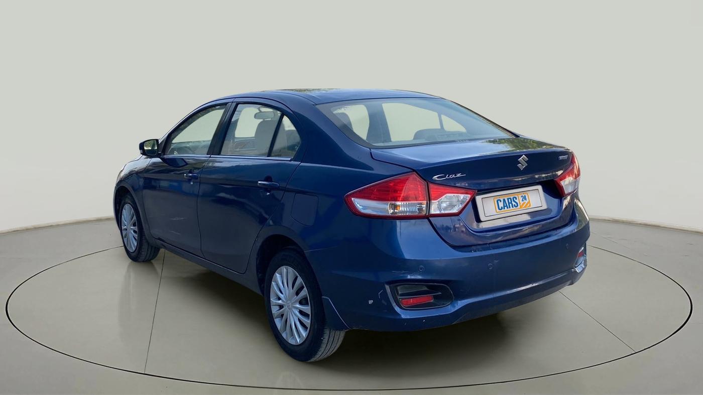 2018 Maruti Ciaz SIGMA 1.5 SHVS MT  PETROL, Petrol, Manual, 61,518 km, Left Back Diagonal