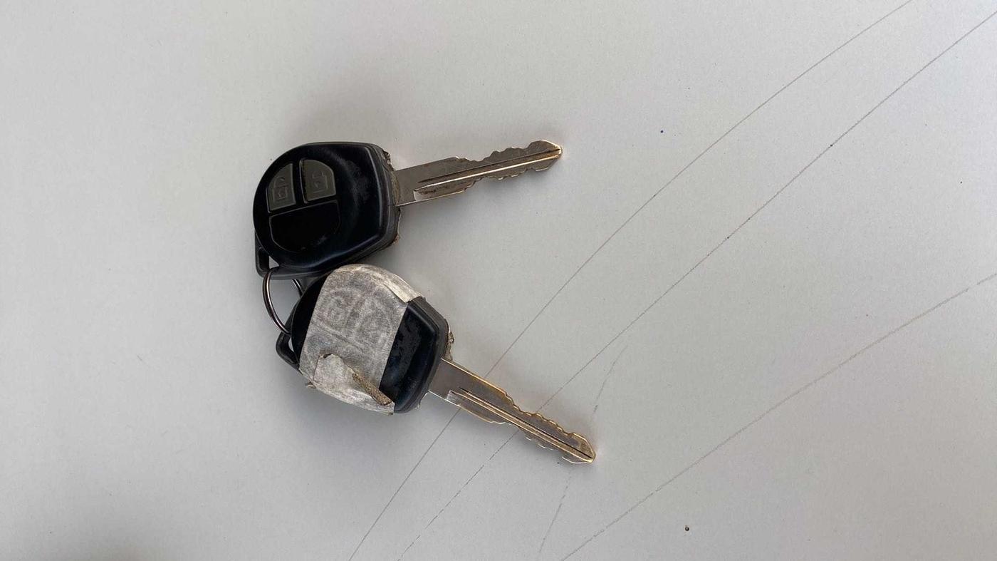 2012 Maruti Swift Dzire VXI, Petrol, Manual, 62,987 km, Key Close Up