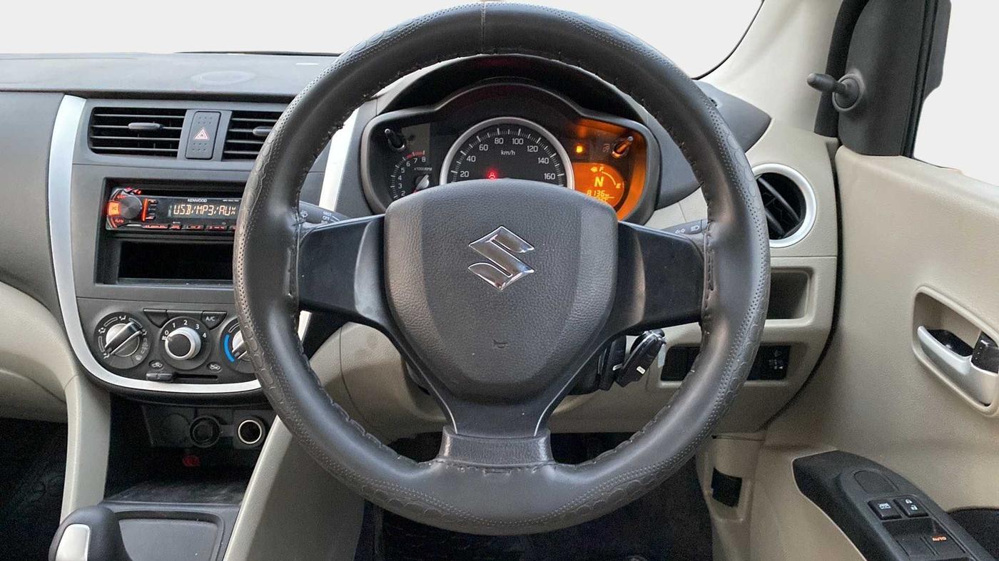 2017 Maruti Celerio VXI AMT, Petrol, Automatic, 8,115 km, Steering Wheel Close Up