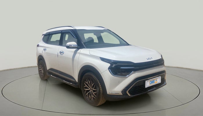 2023 KIA CARENS LUXURY 1.4 PETROL 7 STR, Petrol, Manual, 3,418 km, Right Front Diagonal