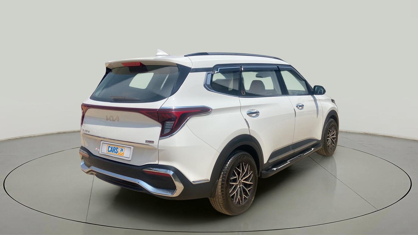 2023 KIA CARENS LUXURY 1.4 PETROL 7 STR, Petrol, Manual, 3,418 km, Right Back Diagonal