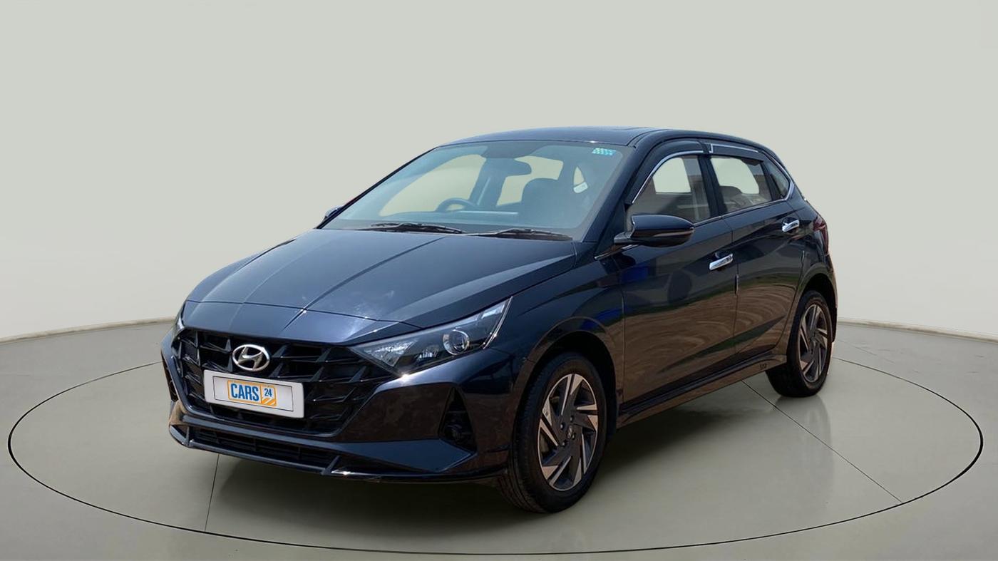 2023 Hyundai NEW I20 ASTA (O) 1.2 MT, Petrol, Manual, 6,286 km, Left Front Diagonal