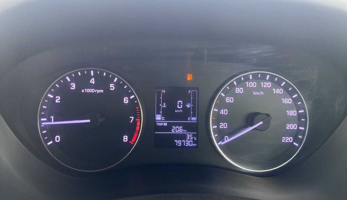 2017 Hyundai Elite i20 ASTA 1.2, Petrol, Manual, 79,963 km, Odometer Image
