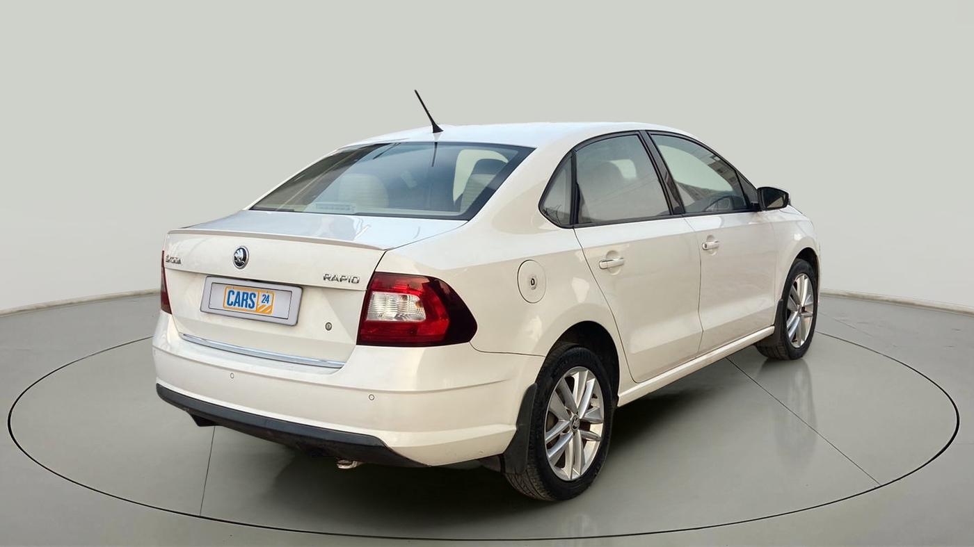 2018 Skoda Rapid STYLE 1.5 TDI, Diesel, Manual, 95,616 km, Right Back Diagonal