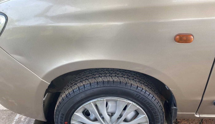 2012 Maruti Alto K10 LXI, Petrol, Manual, 21,053 km, Left fender - Slightly dented