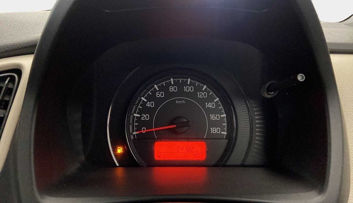 2020 Maruti New Wagon-R LXI 1.0, Petrol, Manual, 54,489 km, Odometer Image