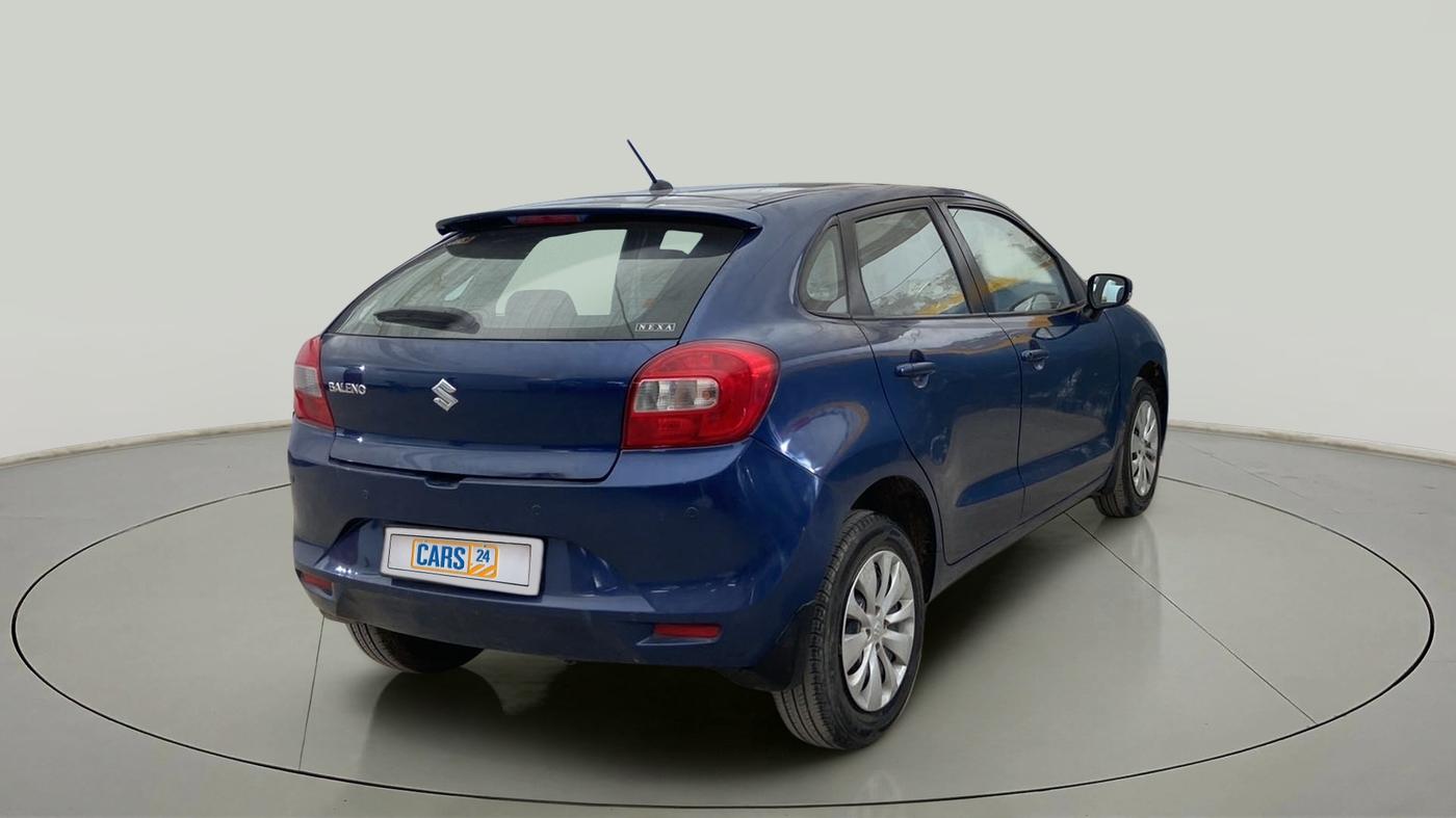 2018 Maruti Baleno DELTA CVT PETROL 1.2, Petrol, Automatic, 49,333 km, Right Back Diagonal