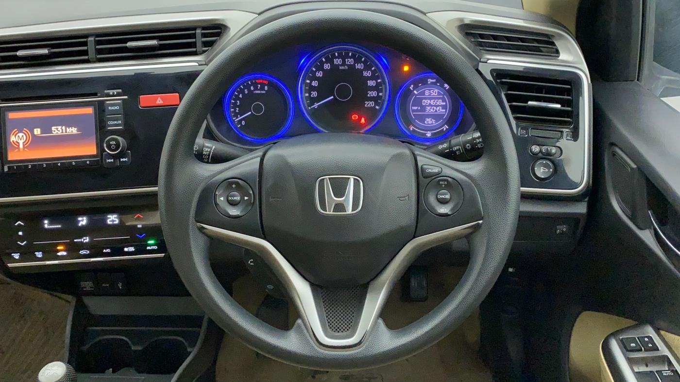 2014 Honda City 1.5L I-VTEC V MT, Petrol, Manual, 94,718 km, Steering Wheel Close Up