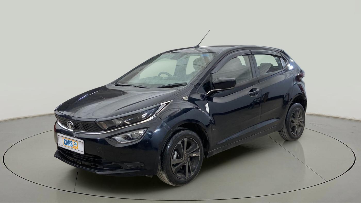 2022 Tata ALTROZ XZA PLUS DARK EDTION, Petrol, Automatic, 25,132 km, Left Front Diagonal