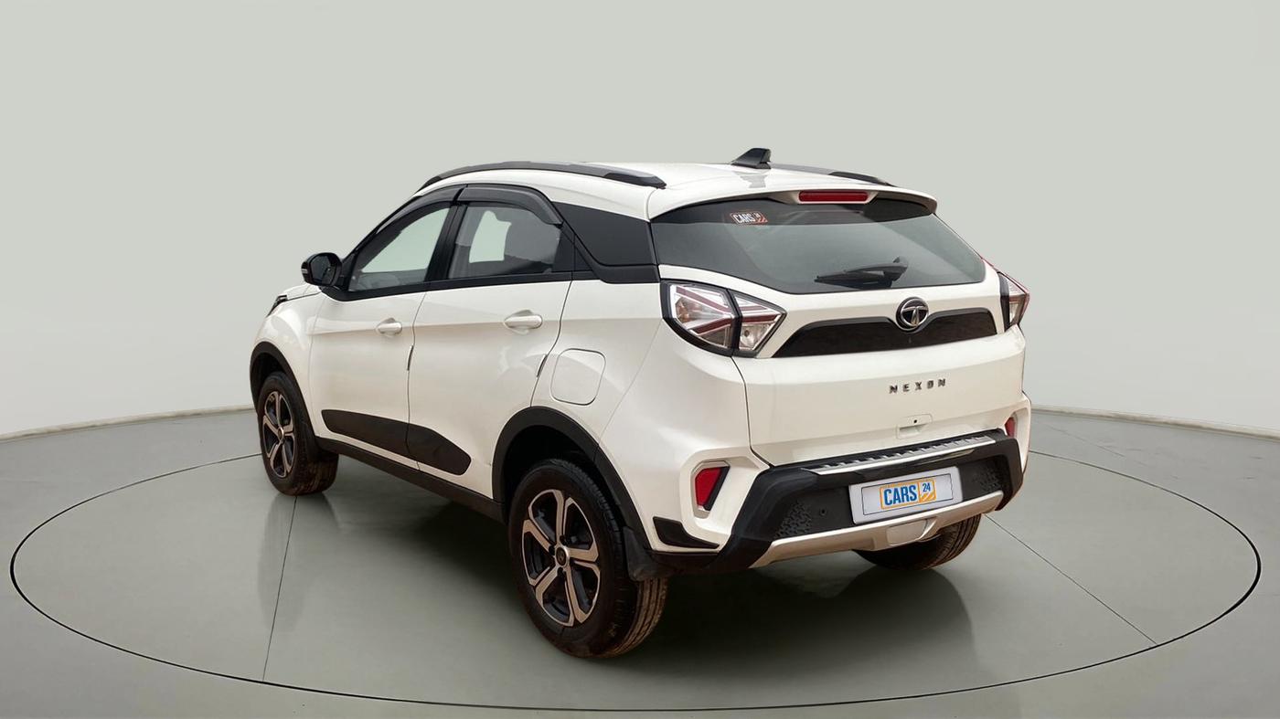 2022 Tata NEXON XZA PLUS PETROL, Petrol, Automatic, 3,605 km, Left Back Diagonal