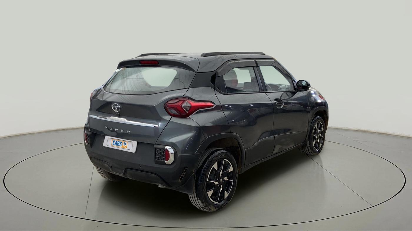2021 Tata PUNCH ACCOMPLISHED AMT, Petrol, Automatic, 13,832 km, Right Back Diagonal