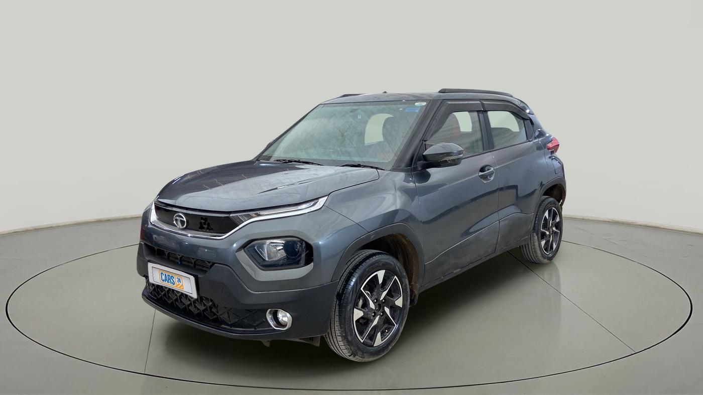 2021 Tata PUNCH ACCOMPLISHED AMT, Petrol, Automatic, 13,832 km, Left Front Diagonal