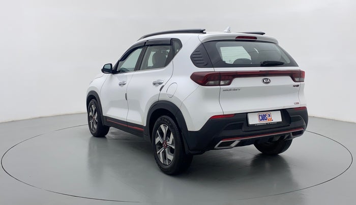 2020 KIA SONET GTX PLUS DCT 1.0, Petrol, Automatic, 7,381 km, Left Back Diagonal