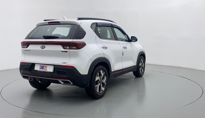 2020 KIA SONET GTX PLUS DCT 1.0, Petrol, Automatic, 7,381 km, Right Back Diagonal