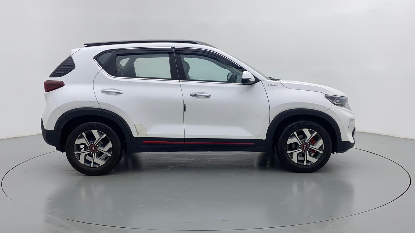 2020 KIA SONET GTX PLUS DCT 1.0, Petrol, Automatic, 7,381 km, Right Side