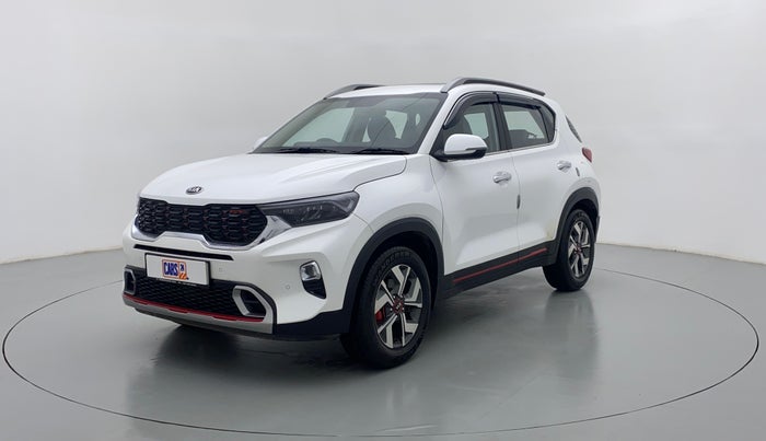 2020 KIA SONET GTX PLUS DCT 1.0, Petrol, Automatic, 7,381 km, Left Front Diagonal