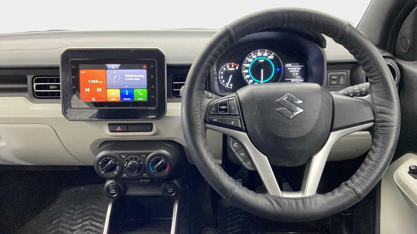 2022 Maruti IGNIS ZETA 1.2, Petrol, Manual, 1,897 km, Steering Wheel Close Up