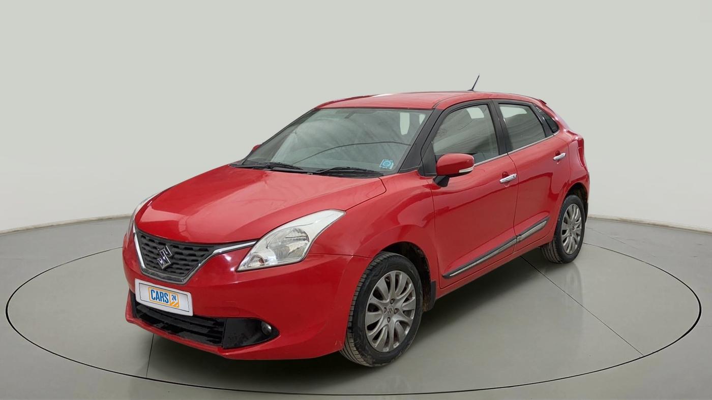2018 Maruti Baleno ZETA CVT PETROL 1.2, Petrol, Automatic, 54,458 km, Left Front Diagonal