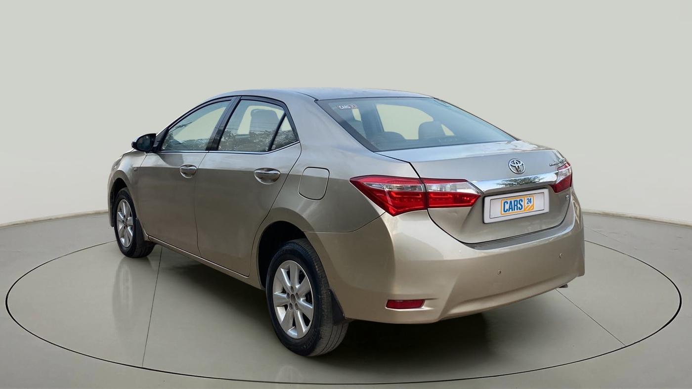 2014 Toyota Corolla Altis G CVT PETROL, Petrol, Automatic, 83,298 km, Left Back Diagonal