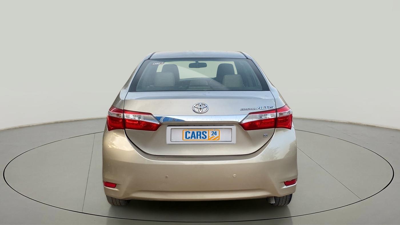 2014 Toyota Corolla Altis G CVT PETROL, Petrol, Automatic, 83,298 km, Back/Rear