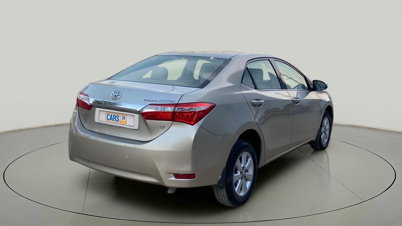 2014 Toyota Corolla Altis G CVT PETROL, Petrol, Automatic, 83,298 km, Right Back Diagonal