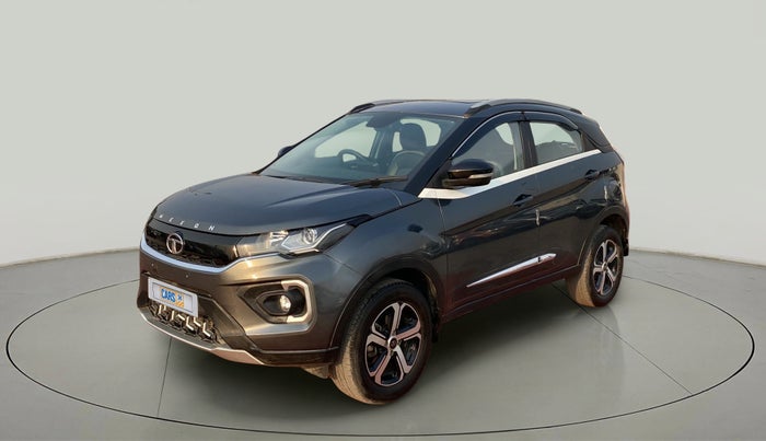2021 Tata NEXON XZA PLUS (O) PETROL, Petrol, Automatic, 25,382 km, Left Front Diagonal