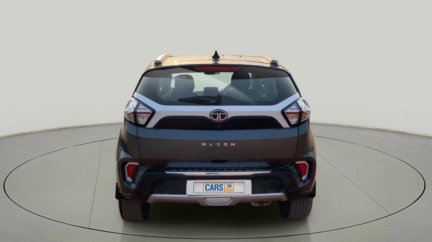 2021 Tata NEXON XZA PLUS (O) PETROL, Petrol, Automatic, 25,382 km, Back/Rear