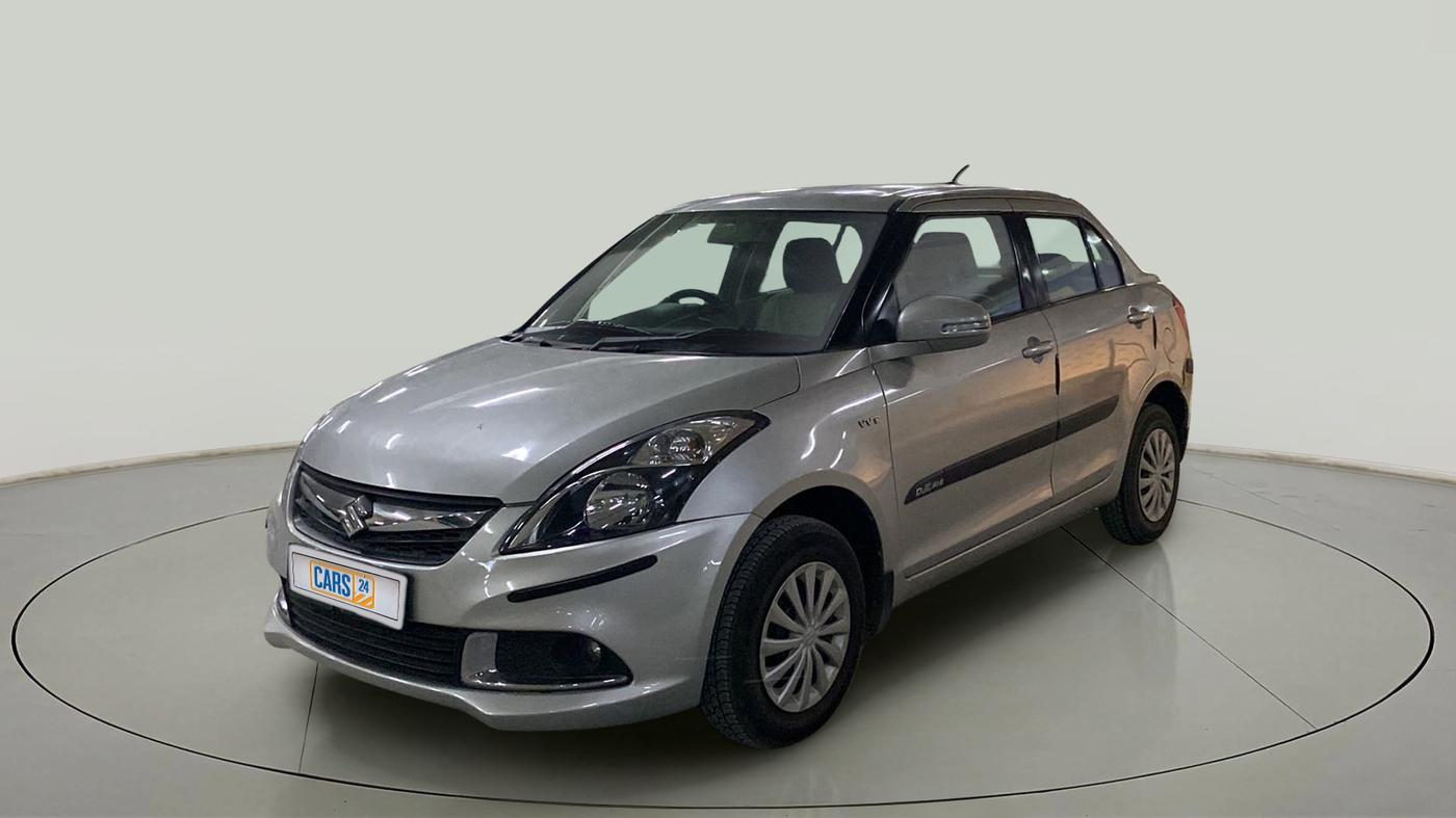 2015 Maruti Swift Dzire VXI, CNG, Manual, 26,491 km, Left Front Diagonal