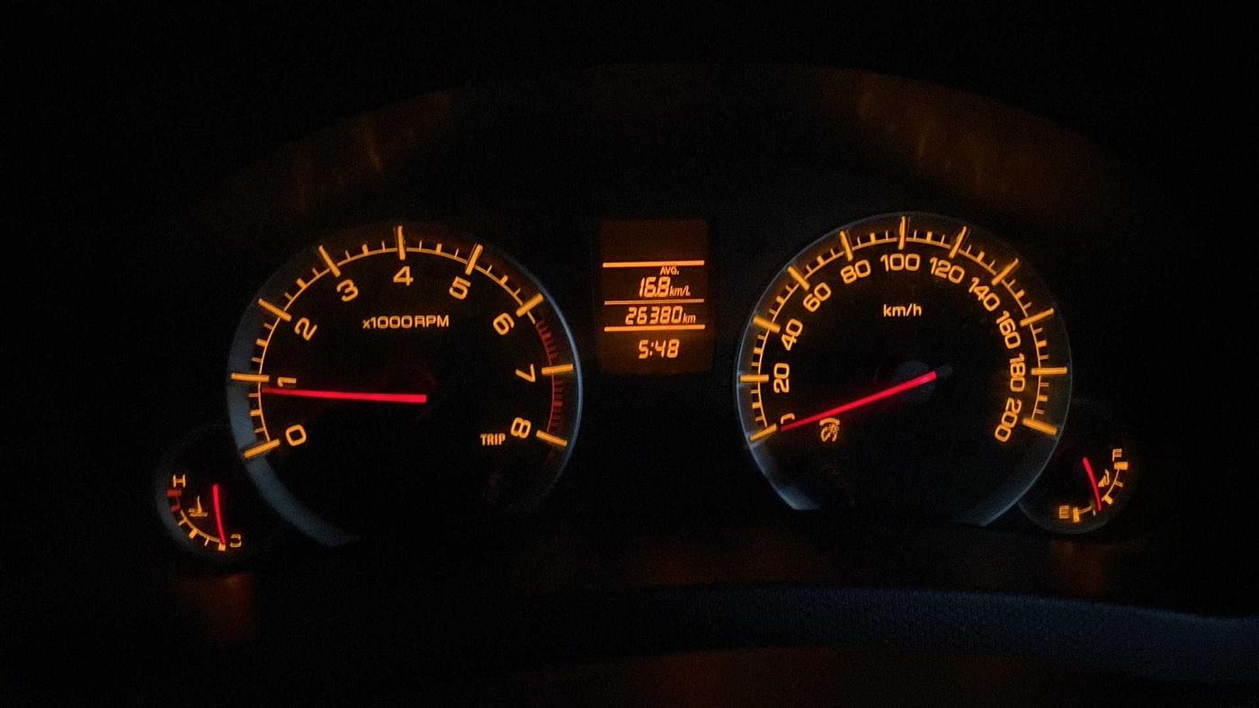 2015 Maruti Swift Dzire VXI, CNG, Manual, 26,491 km, Odometer Image