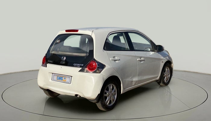 2012 Honda Brio V MT, Petrol, Manual, 86,076 km, Right Back Diagonal