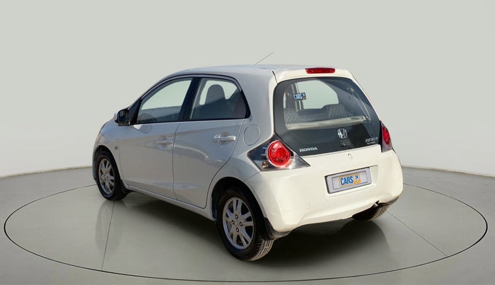 2012 Honda Brio V MT, Petrol, Manual, 86,076 km, Left Back Diagonal